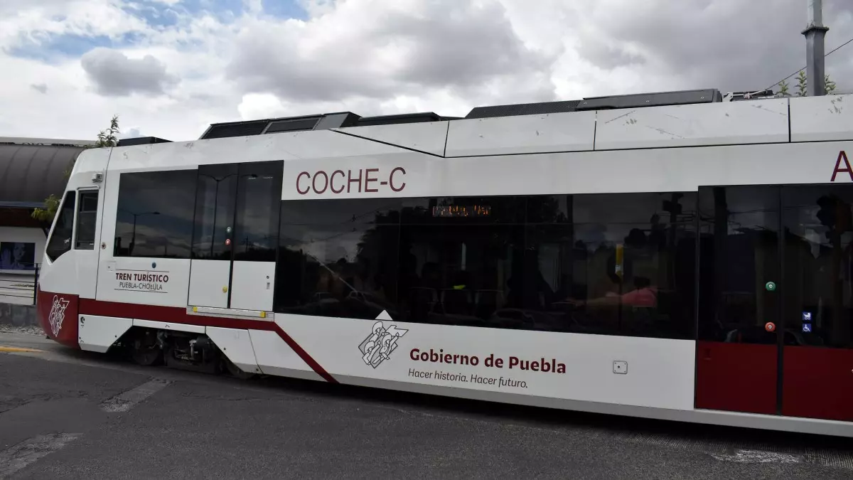 Tren Turístico Puebla-Cholula.