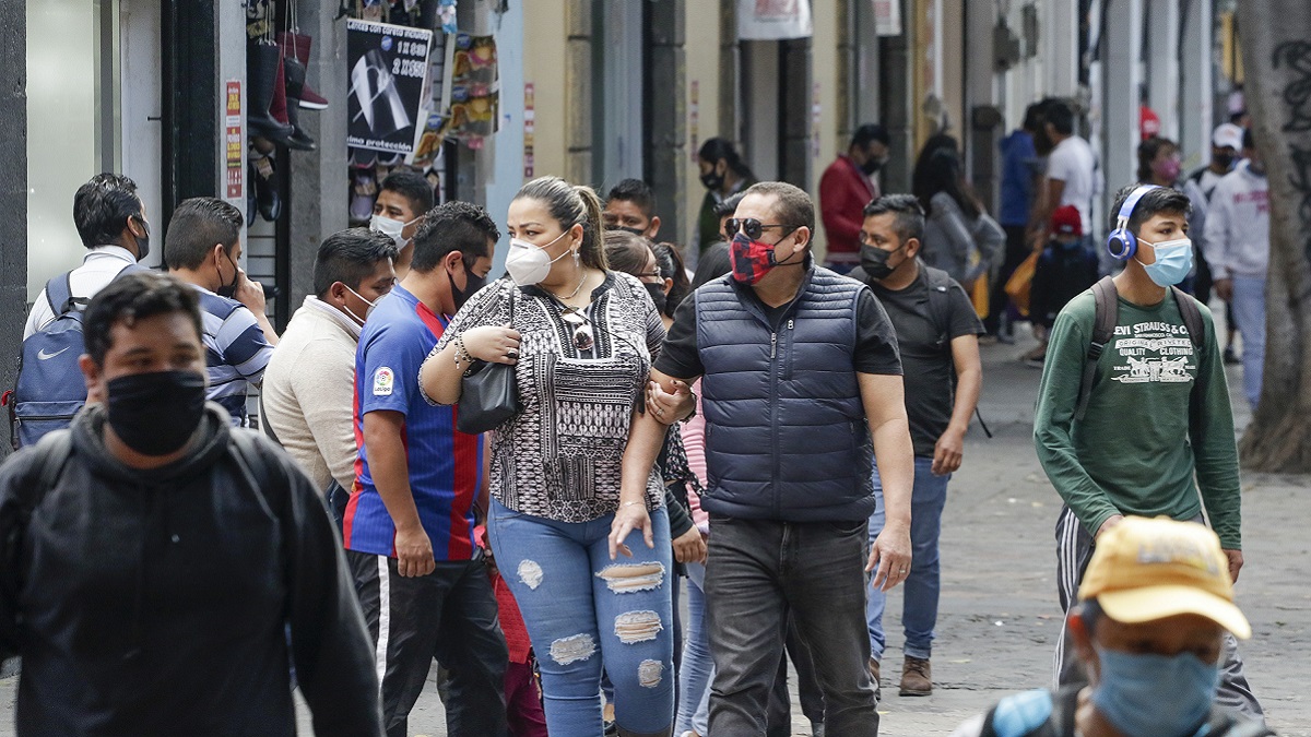 Relajamiento social en Puebla.