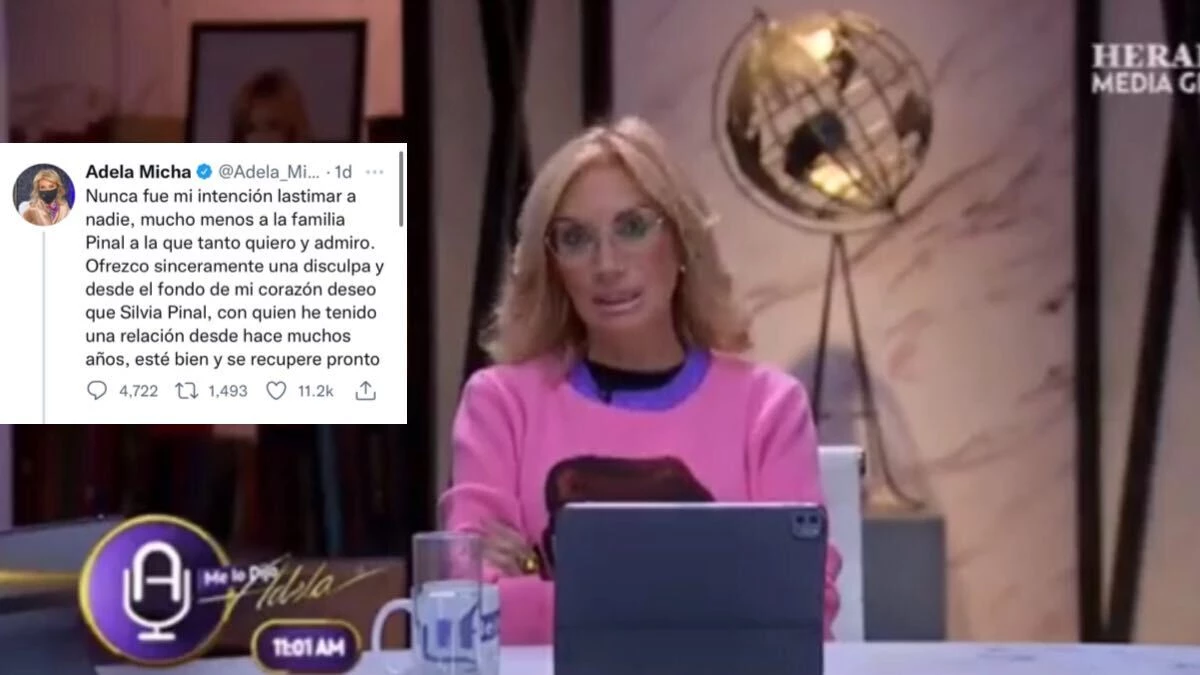 Adela Micha se disculpa por comentario