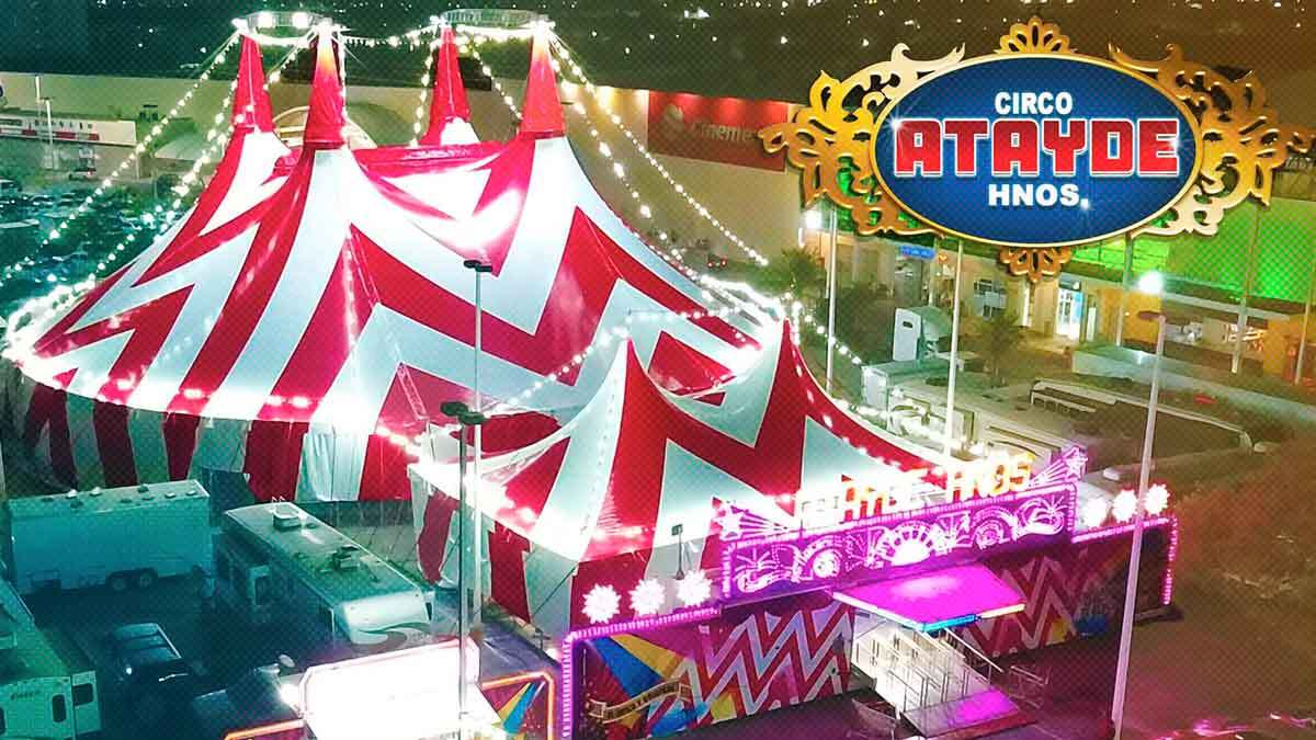 El circo estará ubicado junto al Hospital Puebla.