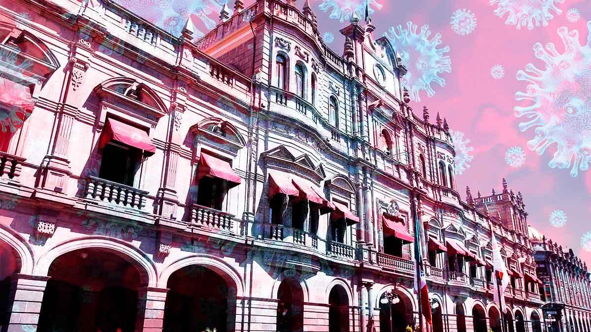 Se detecta brote de coronavirus en el Ayuntamiento de Puebla