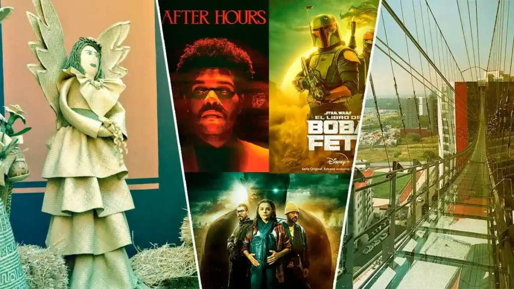 Collage de entretenimiento.