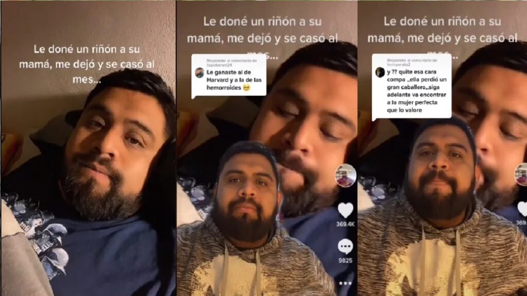 Este buen hombre sufrió