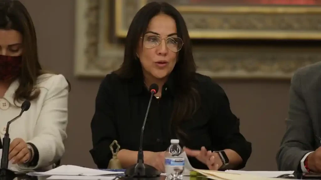 Diputada Karla Victoria Martínez Gallegos.