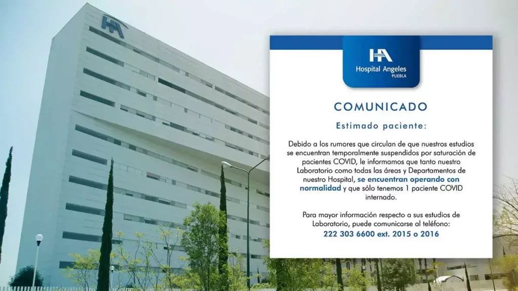 Hospital Ángeles de Puebla.