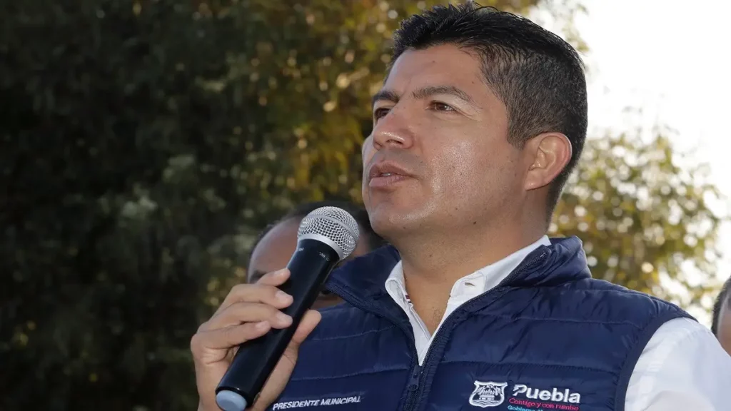 Eduardo Rivera, alcalde de Puebla.