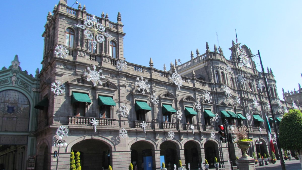 Palacio Municipal de Puebla.