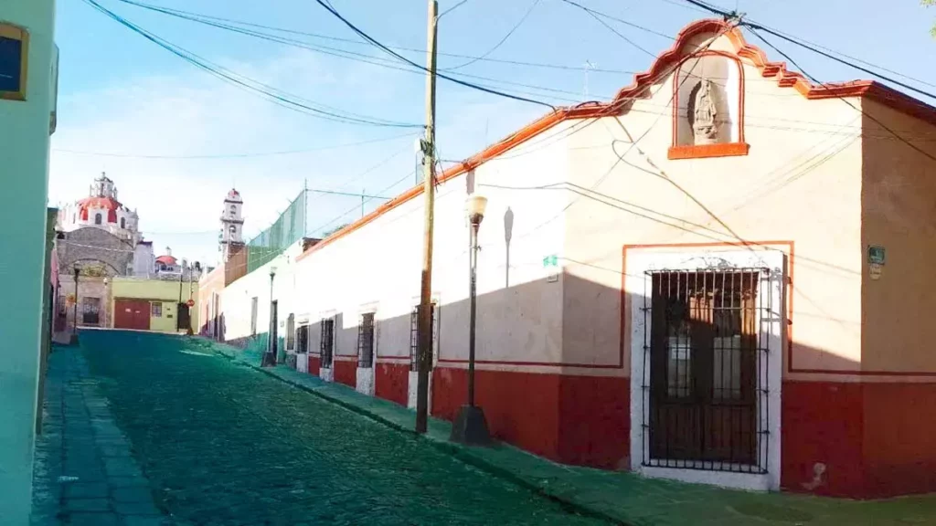 Callejón del Muerto en el Barrio de Analco.