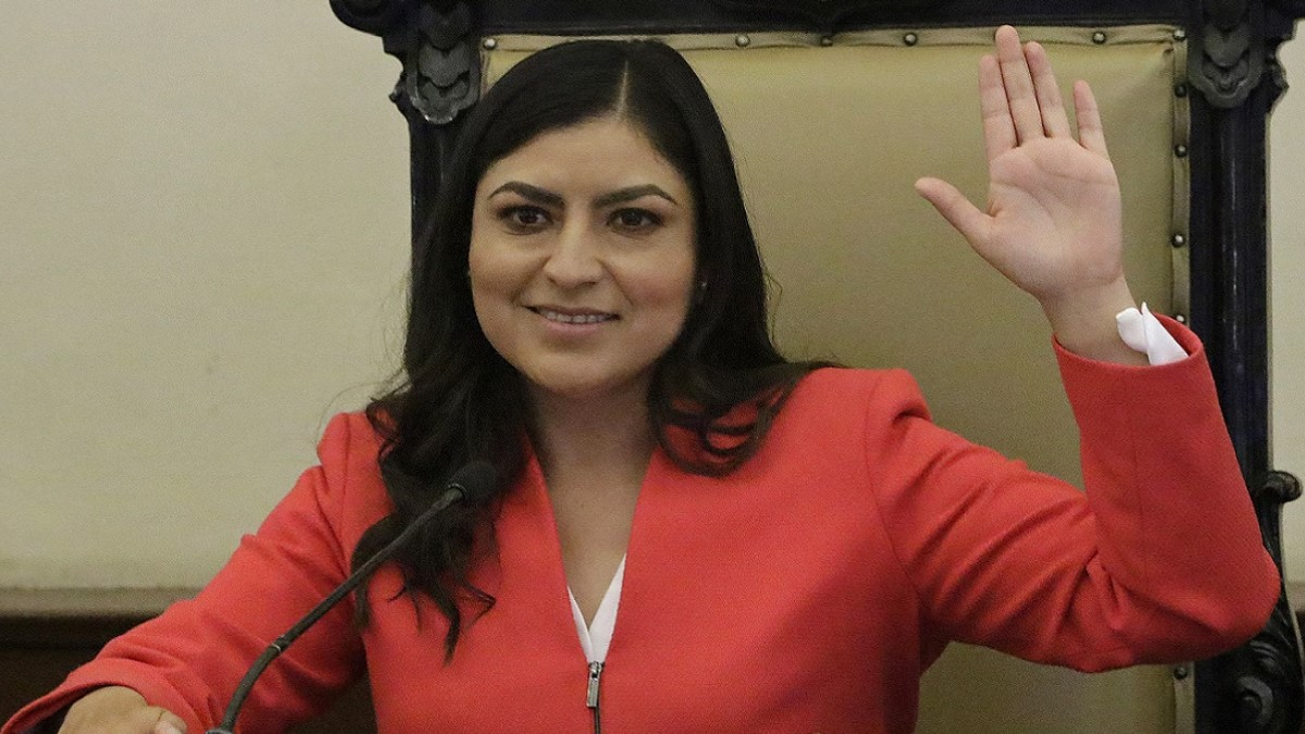 Claudia Rivera, exalcaldesa de Puebla.