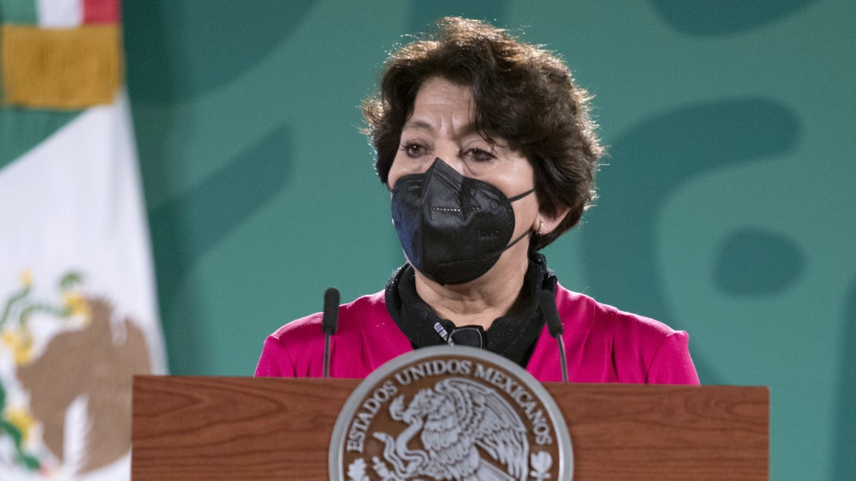 Delfina Gómez, secretaria de Educación federal.