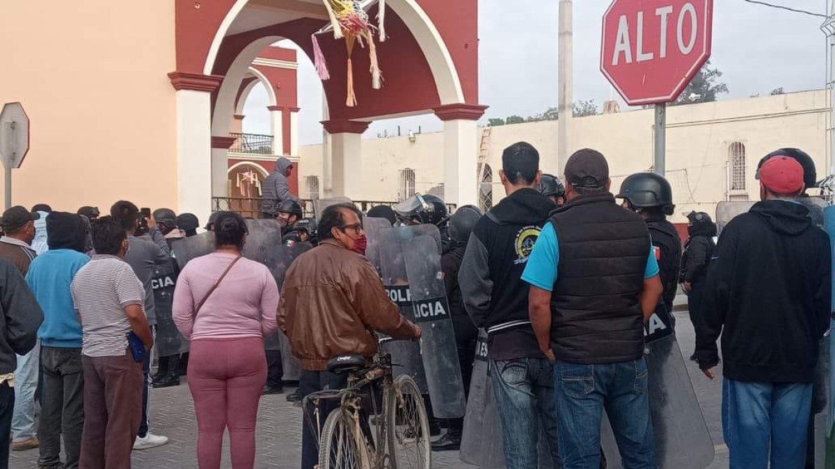 Enfrentamiento en Zinacatepec.