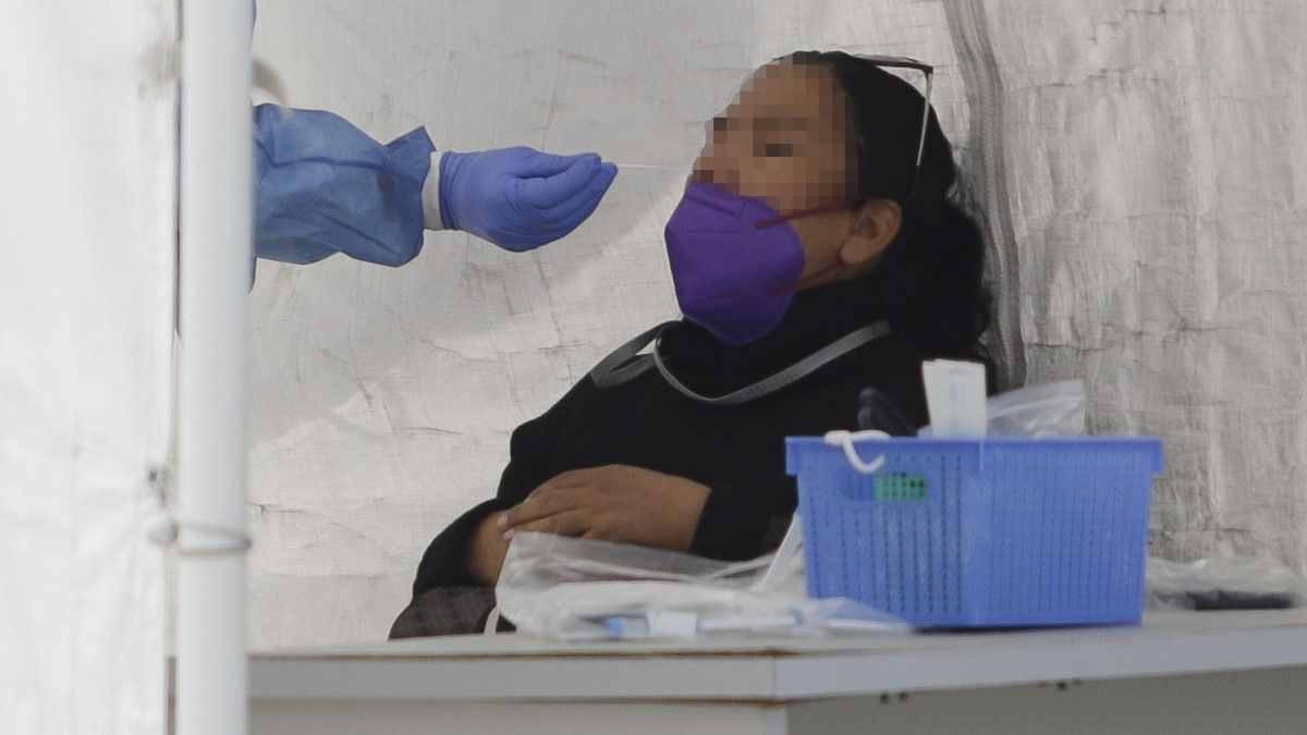 Pruebas covid en Puebla.