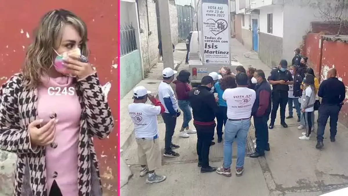 Isis Martínez, en San Pablo Xochimehuacan.