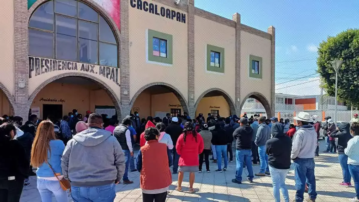 Presidencia auxiliar de Cacaloapan.