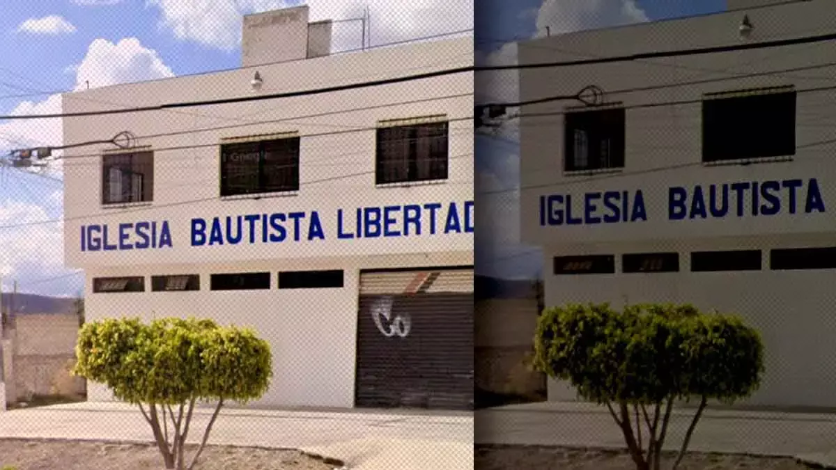 Iglesia bautista Libertad, en Castillotla.