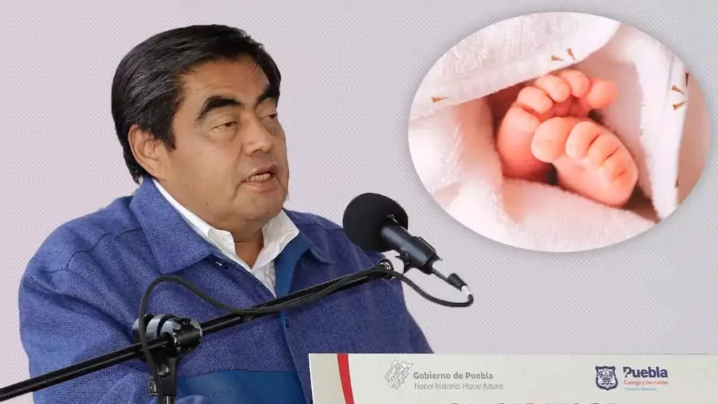 Miguel Barbosa, gobernador de Puebla.