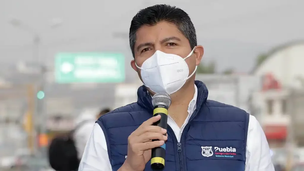 Eduardo Rivera, alcalde de Puebla.