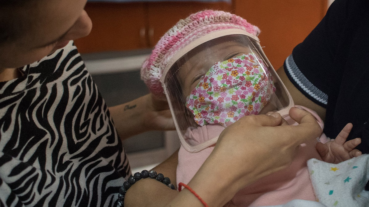 Bebés hospitalizados en Puebla.