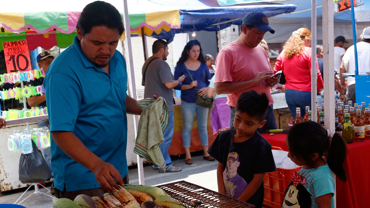 Feria en el Barrio del Carmen.