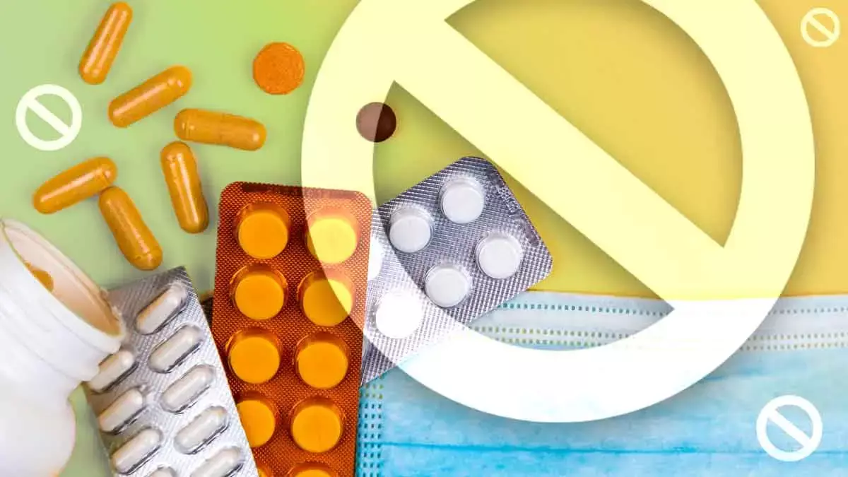 Medicamentos contra el coronavirus.