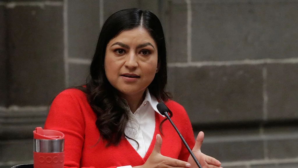 Claudia Rivera, exalcaldesa de Puebla.