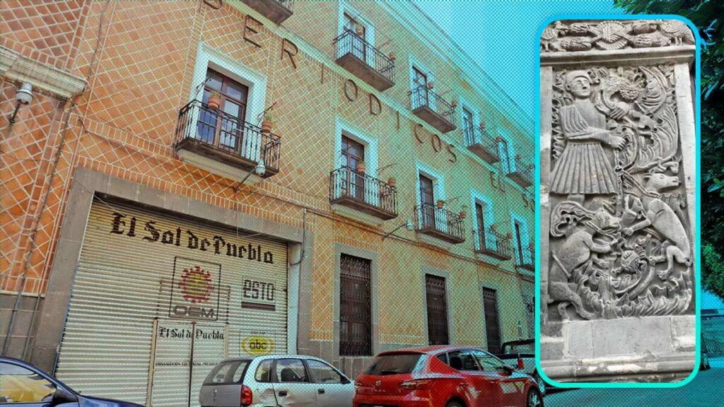 Esta es la leyenda de las oficinas de El Sol de Puebla.