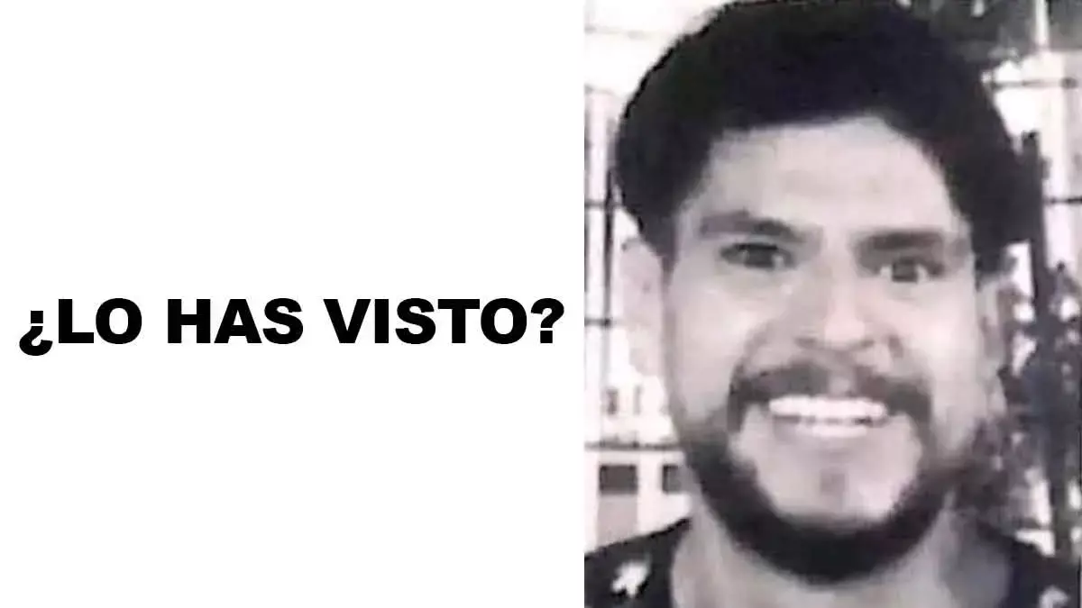 Joven desaparecido en Huejotzingo.