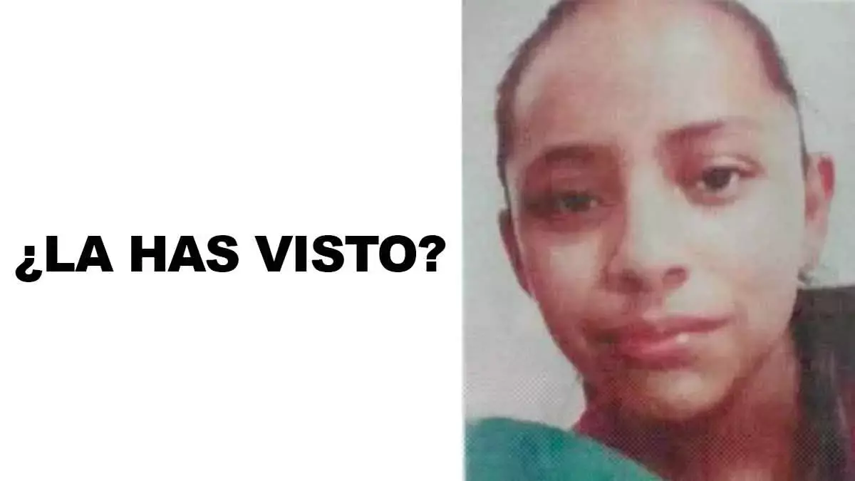 Carla Mejía desapareció en San Mateo Cuanala en el municipio de Juan C. Bonilla.