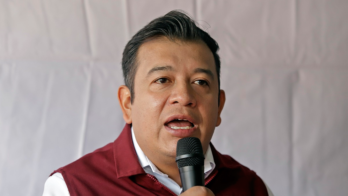 Aristóteles Belmont, dirigente estatal de Morena.
