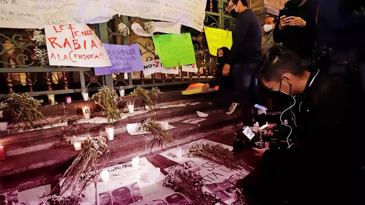 Periodistas de Puebla exigen justicia por los colegas asesinados en enero