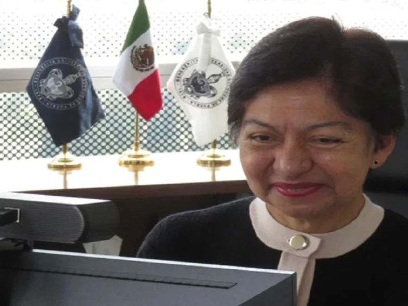 Rectora Lilia Cedillo en conferencia