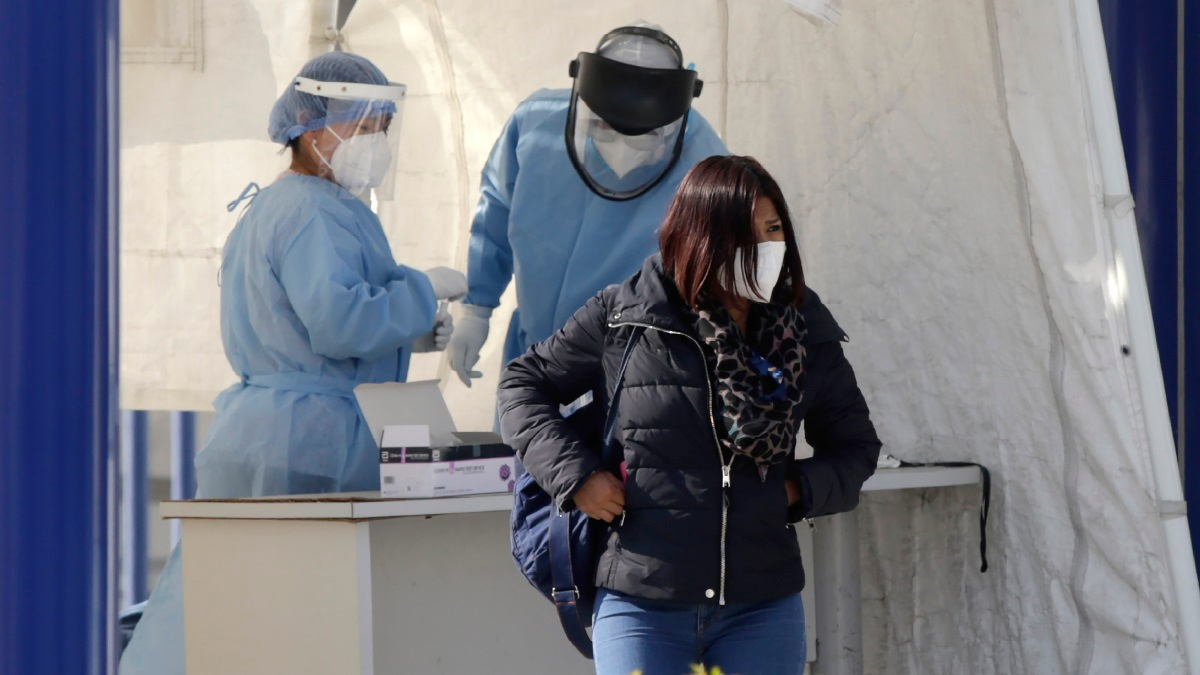 Pruebas covid en Puebla.