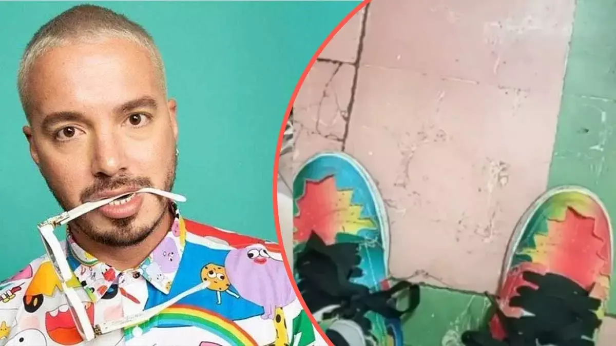 J Balvin, intérprete de reguetón.