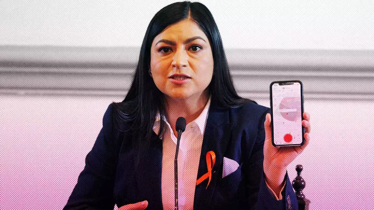 La app de seguridad de Claudia Rivera fue un fracaso.