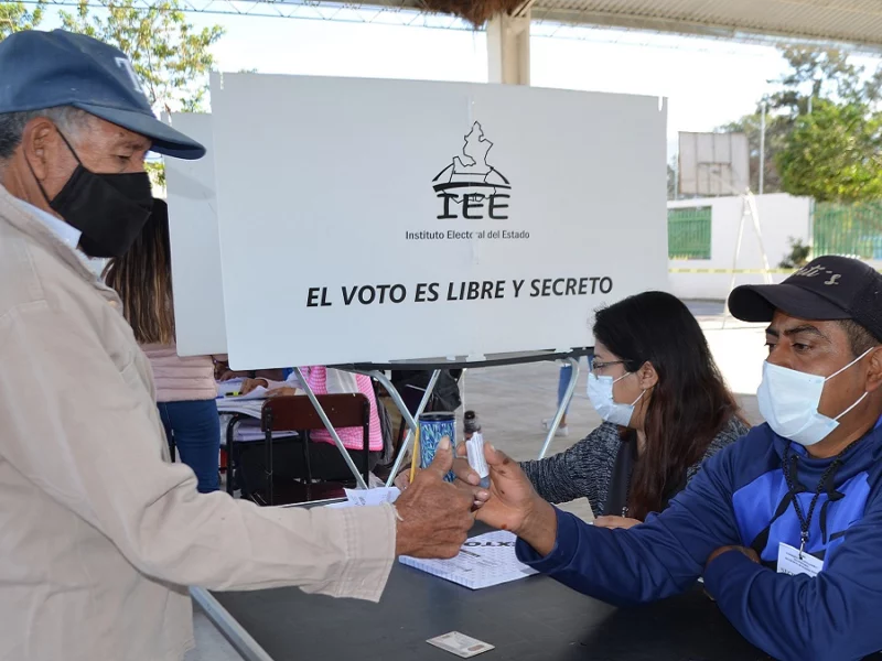 Elecciones en una junta auxiliar de Tehuacán.
