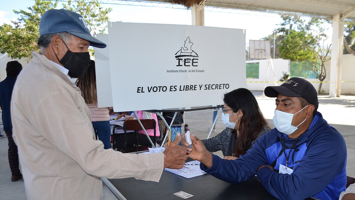 Elecciones en una junta auxiliar de Tehuacán.