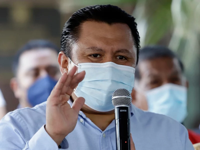 Gonzalo Juárez, líder sindical del Ayuntamiento de Puebla.