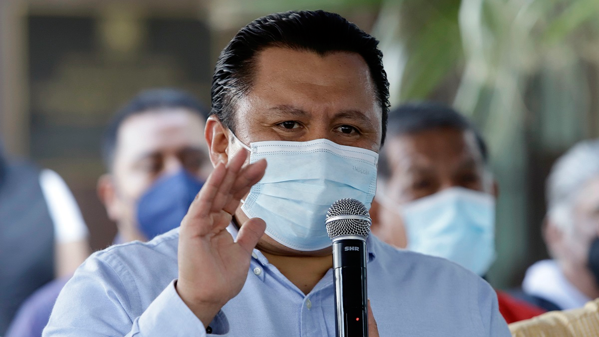 Gonzalo Juárez, líder sindical del Ayuntamiento de Puebla.