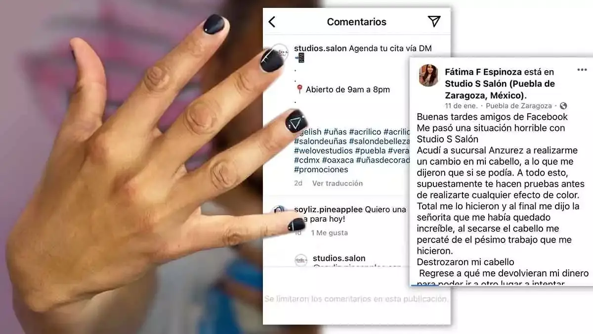Quejas contra el Studio S Salón.