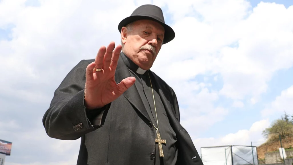 Onésimo Cepeda Silva, obispo emérito de Ecatepec.