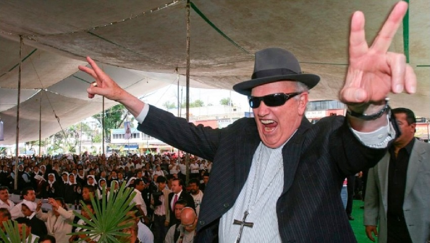 Onésimo Cepeda Silva, obispo emérito de Ecatepec.