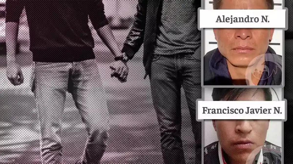 Enviados a prisión por agredir a pareja gay.