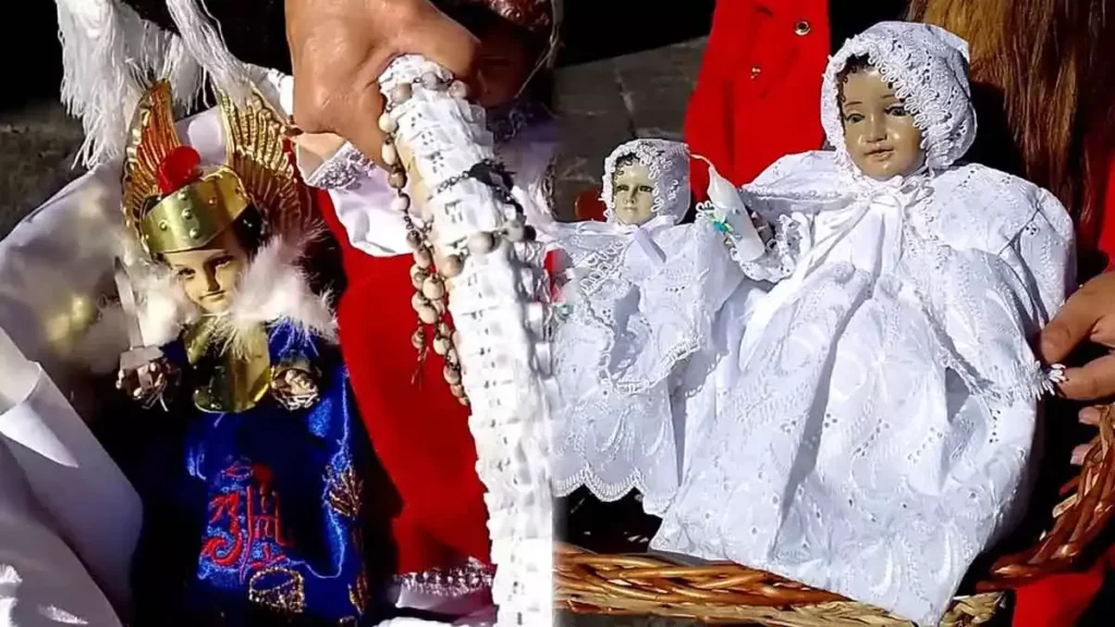 Niños Dios en la Catedral de Puebla.