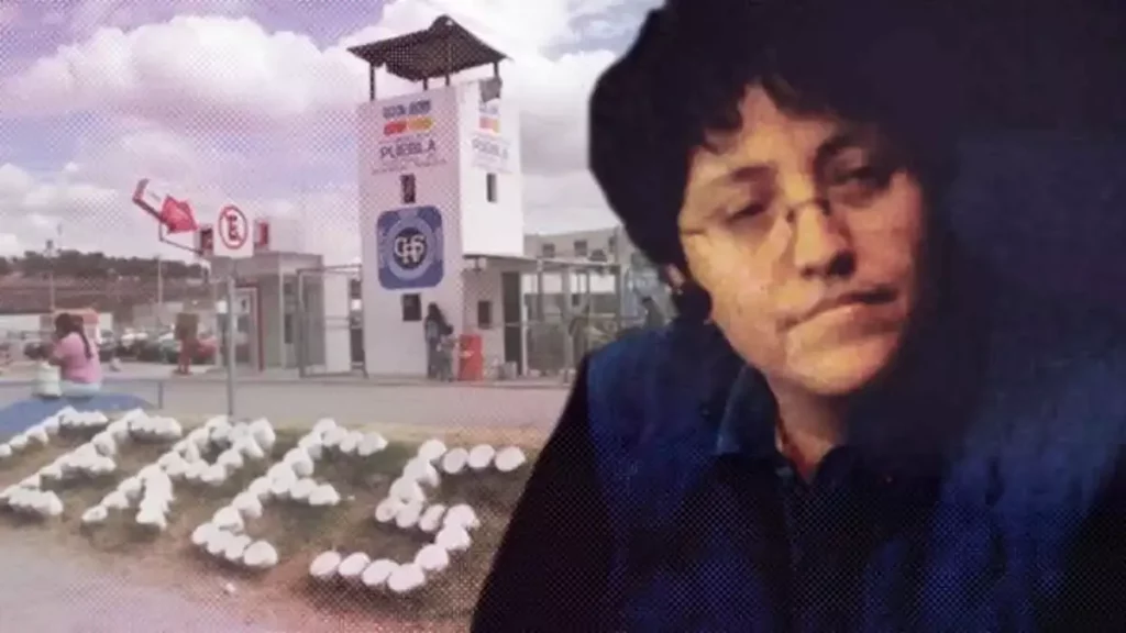 María del Rayo Farfán, directora del Cereso de Puebla.