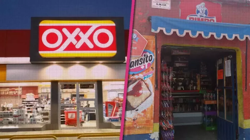 Oxxo contra tienditas.