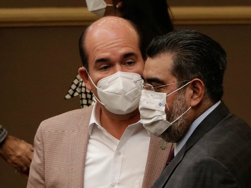 Fernando Sánchez Sasia y Sergio Salomón Céspedes.
