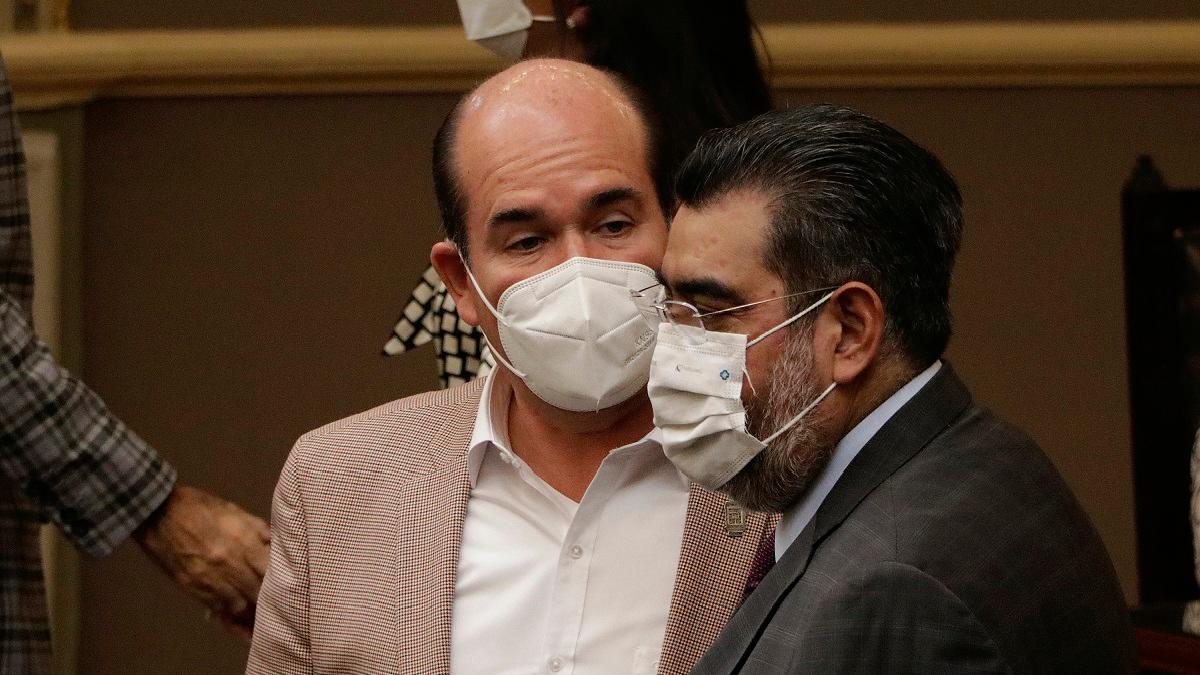 Fernando Sánchez Sasia y Sergio Salomón Céspedes.