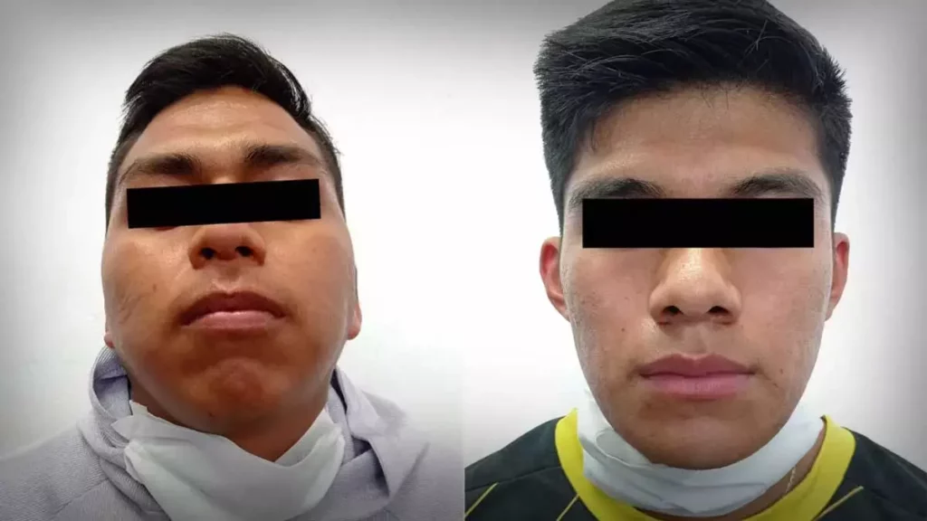 Detuvieron a dos sujetos en la junta auxiliar de San Sebastián de Aparicio.