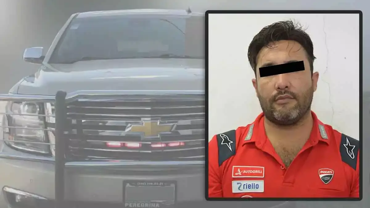 Detenido por manejar "patrulla falsa".