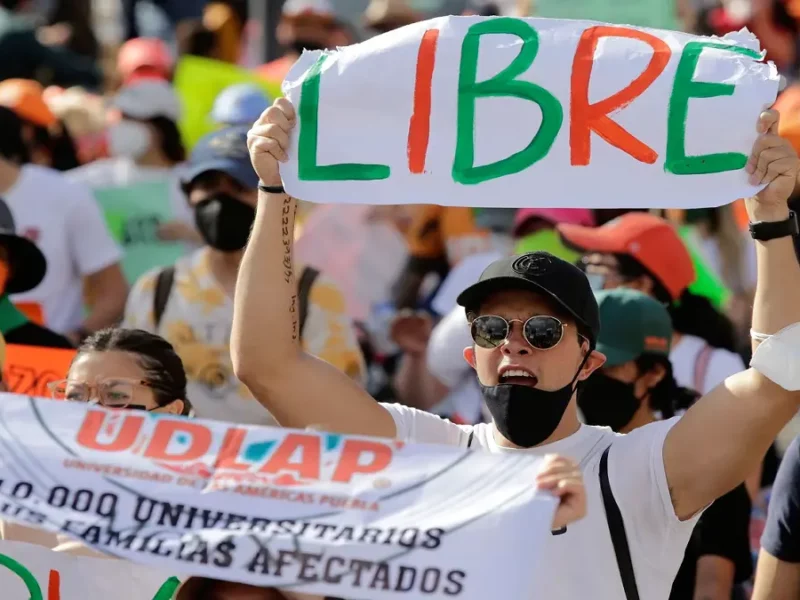 Protesta UDLAP